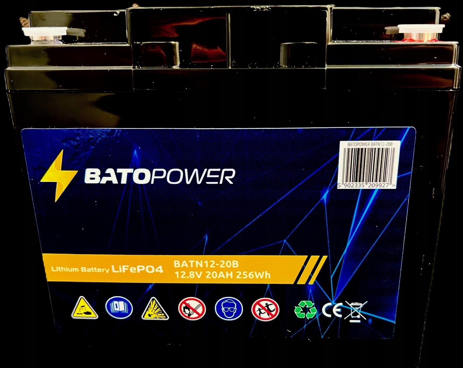 Akumulátor LiFePO4 Bms 12V 20Ah Pro Sondu Koloběžky Autíčko