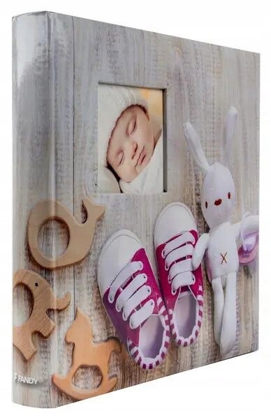 Dětský kapesní Album Pro Dítě 500 fotografií 10x15 cm, šitý popis Bunny 2