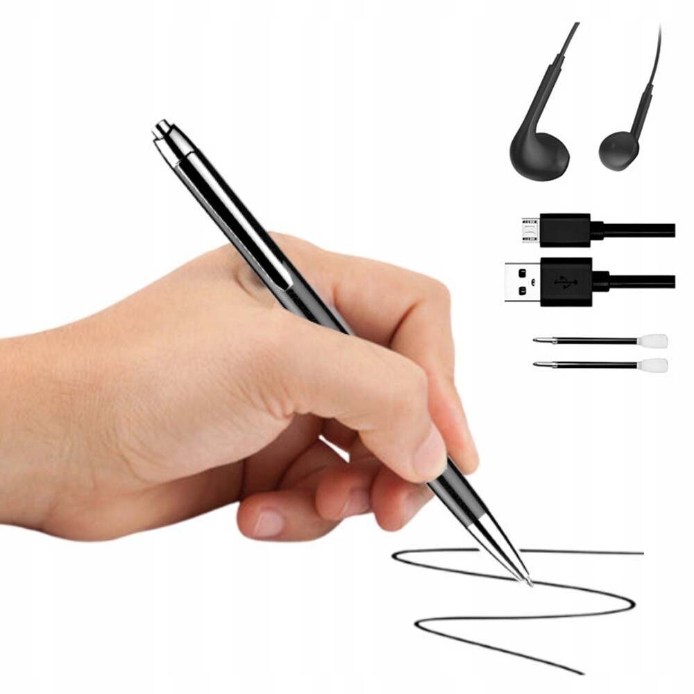 Propiska Mini Diktafon Špionážní Záznamník Odposlech Dva Režimy Provozu 20H