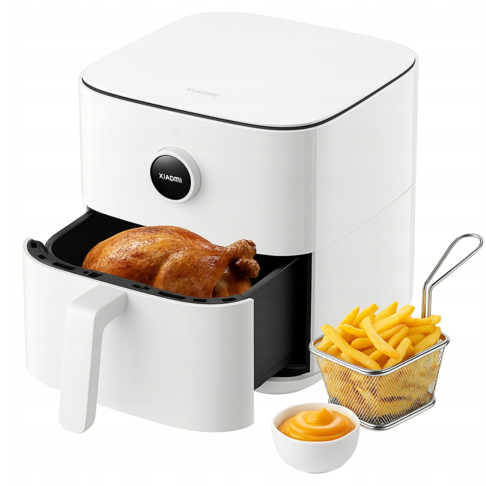 Beztuková Fritéza Xiaomi Fritéza Air Fryer 4,5 L Velká Mísa 1500 W