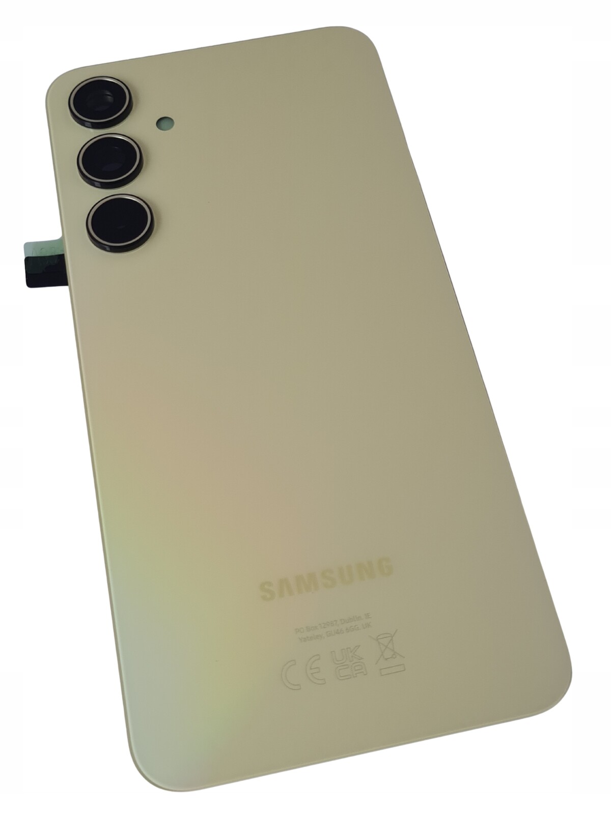 Org Klapka zadní kryt zadní kryt originál Samsung Galaxy A35 (A356) žlutá