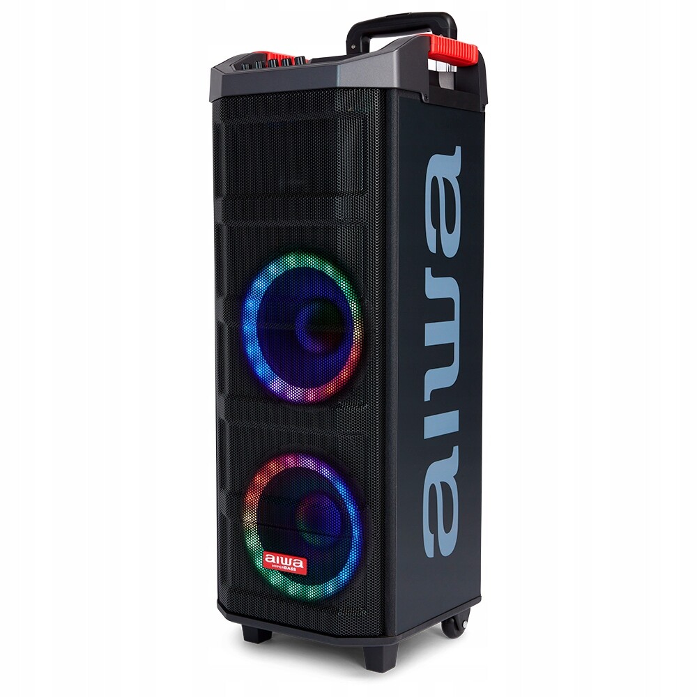 Aiwa power audio KBTUS-608MKII, 600W, 2xmic bezp.