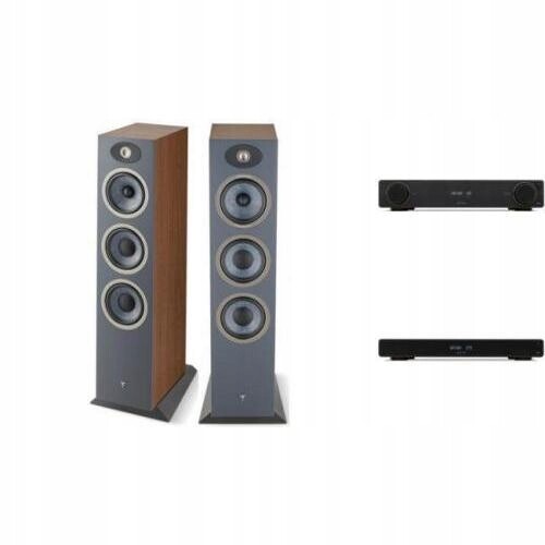 Arcam A5 ST5 Focal Theva N3 tmavé dřevo