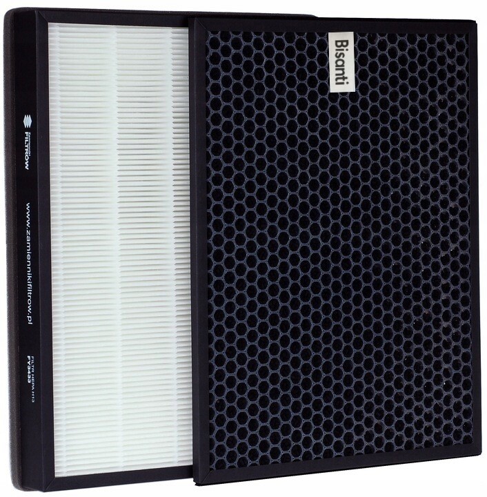 Sada Uhlíkových Filtrů Hepa H13 Pro Čističku Philips AC2887 AC2889