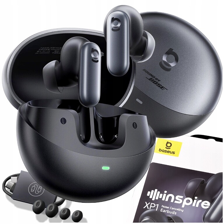 Baseus Bezdrátová Sluchátka Inspire XP1 Sound by Bose Anc Dolby Audio Bt