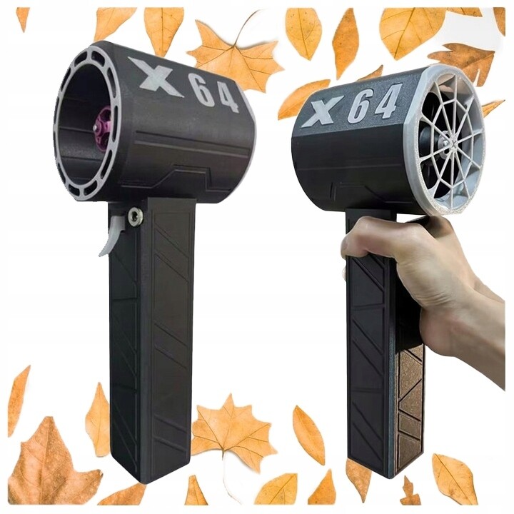 Bezdrátový Foukač Listí Stlačený Vzduch X64 Turbo 190 Km/h
