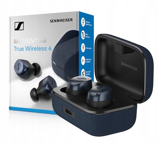 Sennheiser Momentum True Wireless 4 Denim Hybrid Anc aptX 30h Bt 5.4