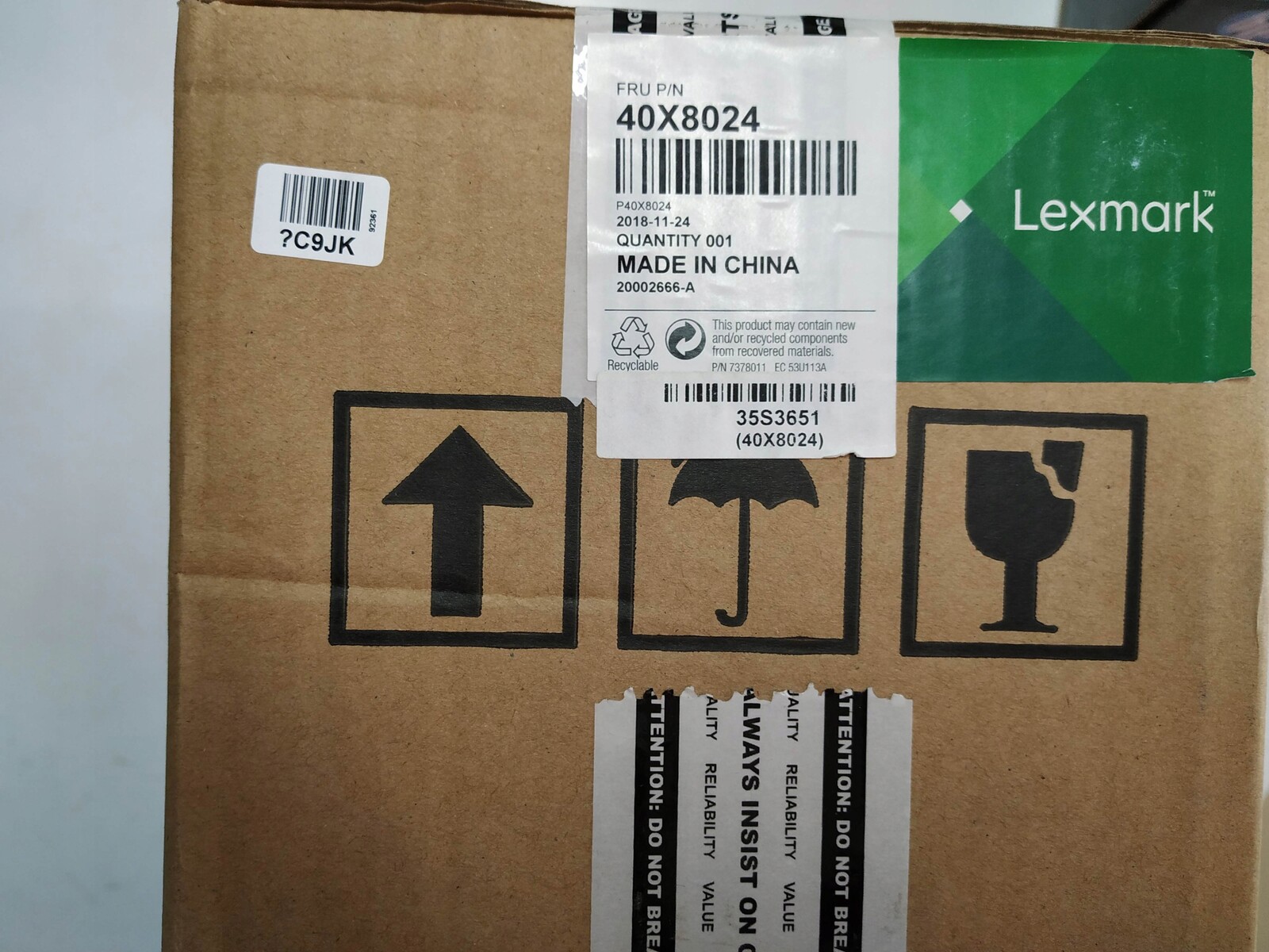 Fuserová topná jednotka Lexmark 40X8024 MX517 MX611 M3150 M1145 Akce