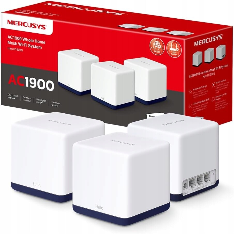 Přístupový bod, router Mercusys H1900G 802.11ax (Wi-Fi 6)