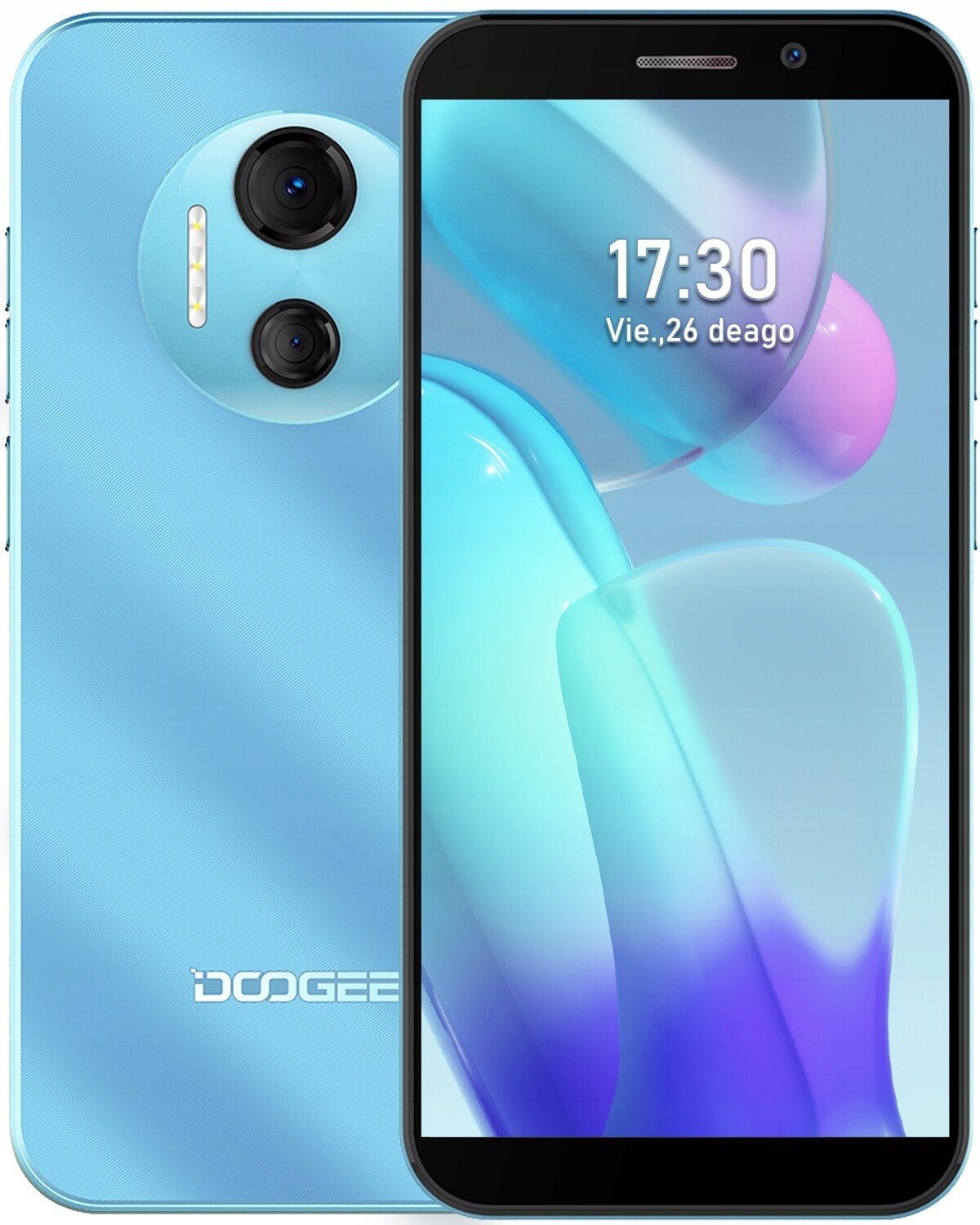 Chytrý telefon DooGee X97 3 Gb 16 Gb 4G (lte) modrý