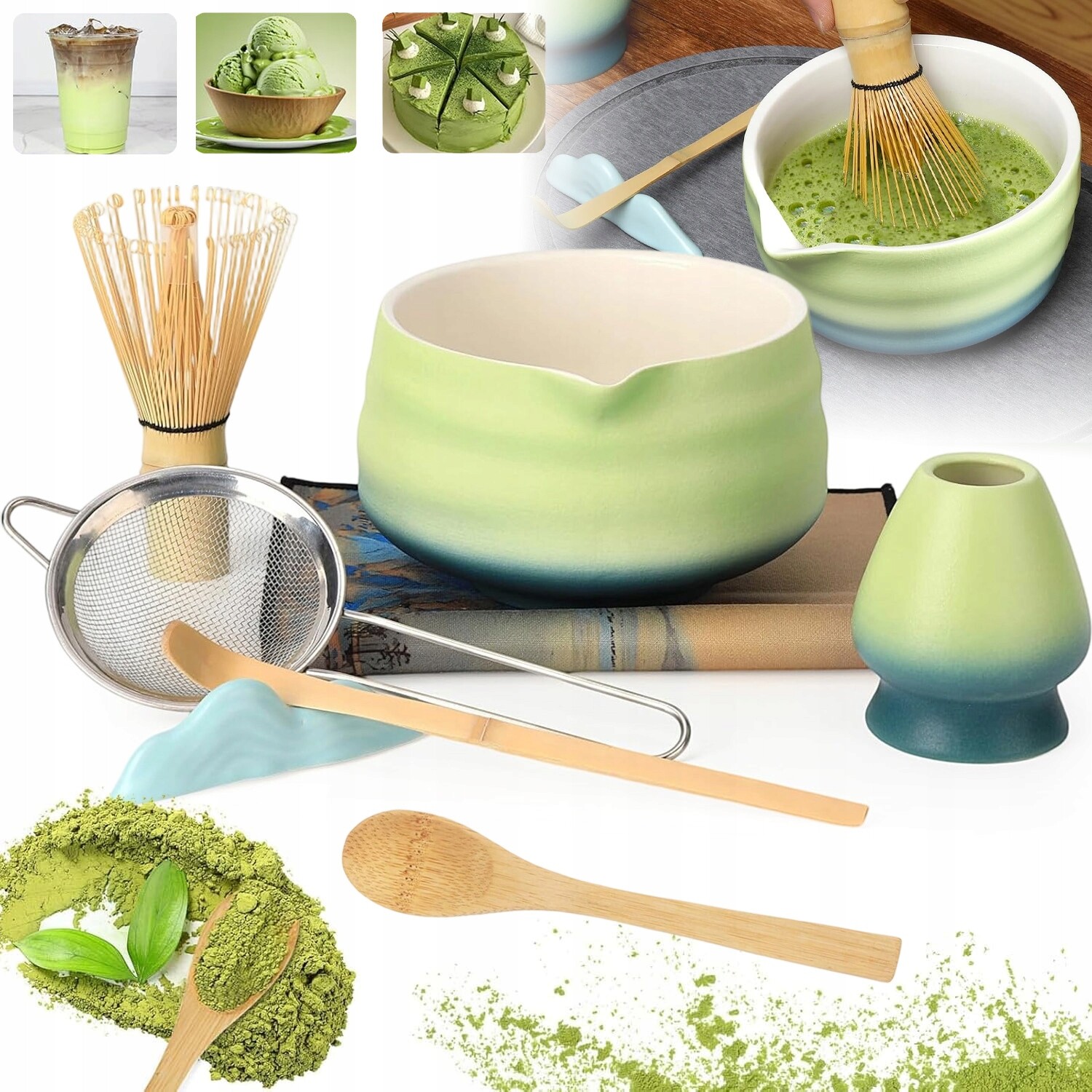 Sada Na Čajový Obřad, Sada Na Přípravu Čaje Matcha