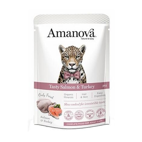 Amanova Sada Krmivo krmiva pro kočky Mix Chutí Kapsička 12x85g