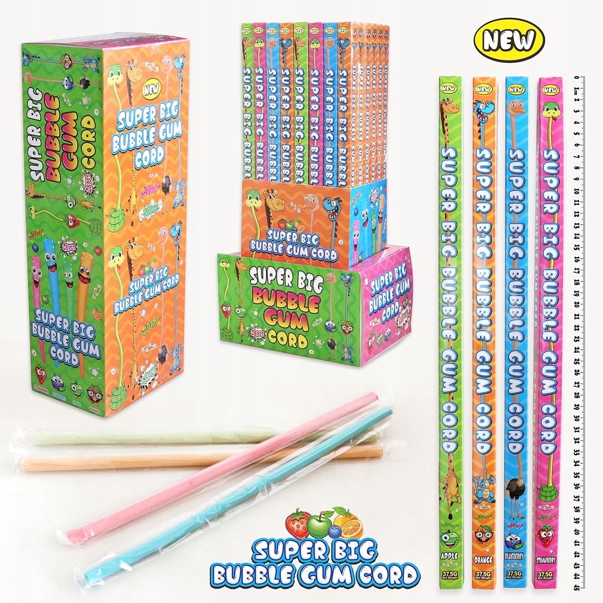 Žvýkačka XXL 48 ks 45 cm