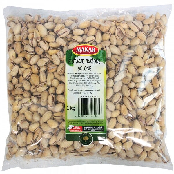 Pistácie Pražené Solené Makar 1000 g