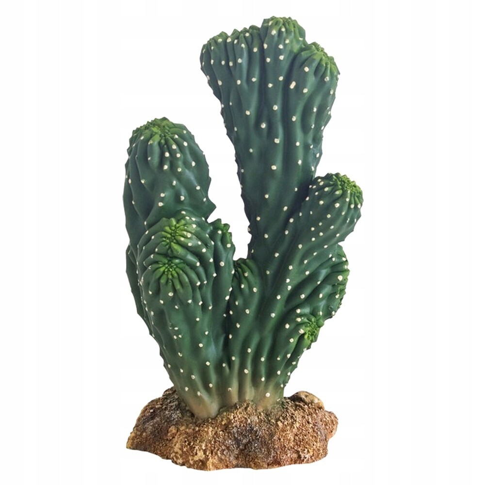 Dekorace Do Terária Umělý Kaktus Imitace Sukulenta Rostlina 19 CM