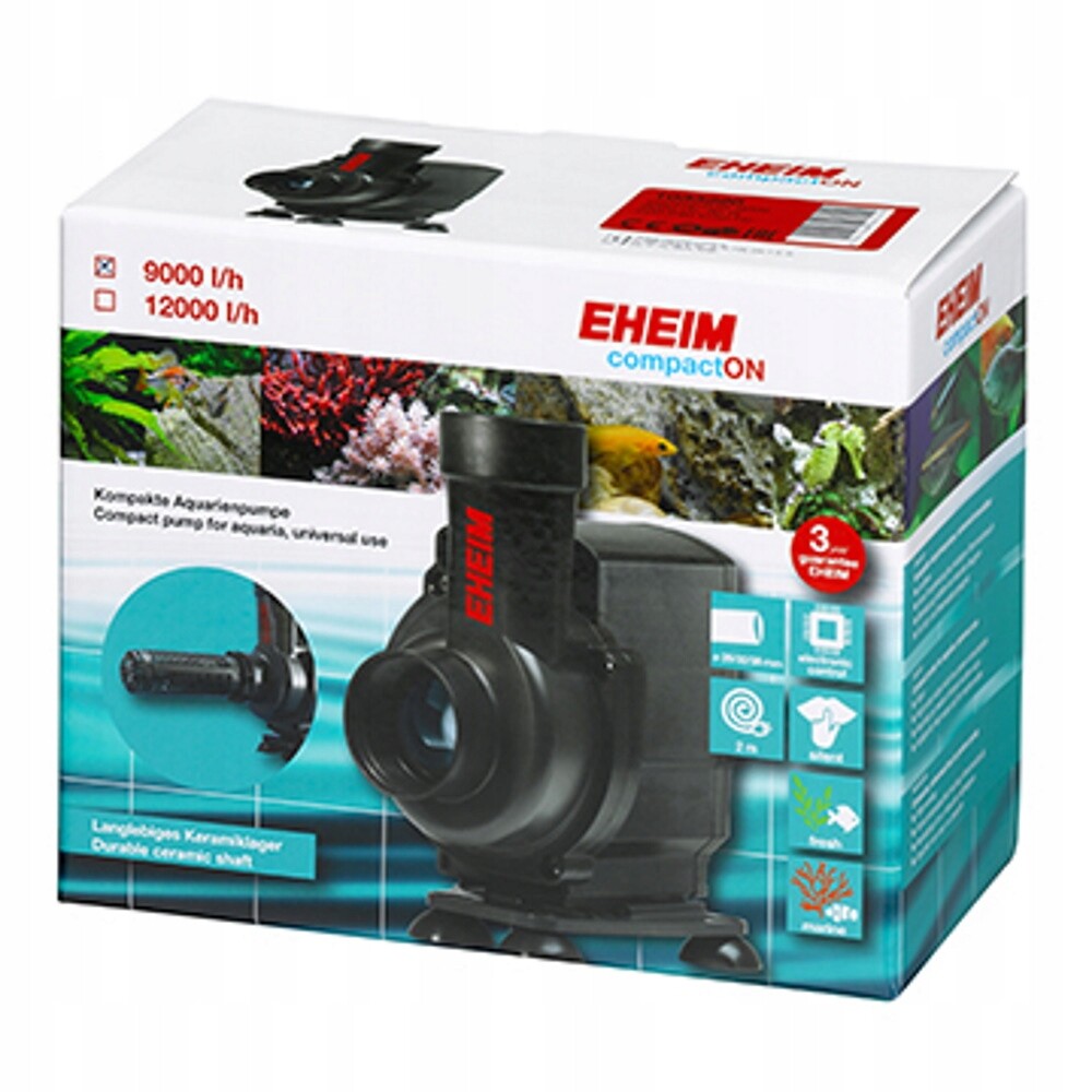 Výkonná Akvarijní Vodní Pumpa Eheim Compacton 9000 Pro Filtrační Akvárium