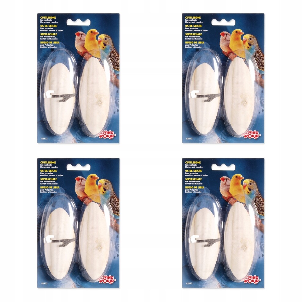 Kost Living World sépiová s držákem dvojitá balení 4 ks