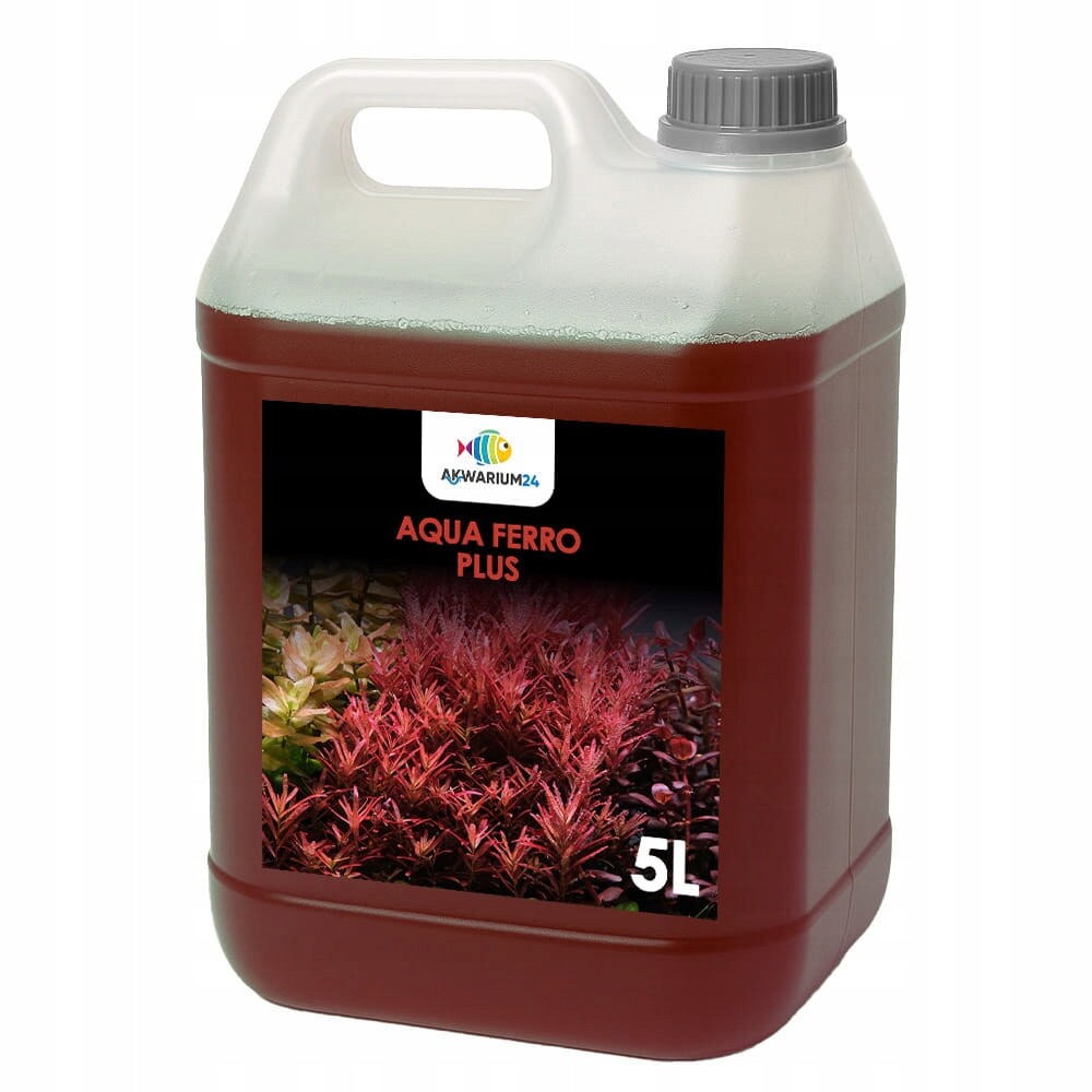 Aqua Ferro Plus tekuté železo Fe hnojivo pro rostliny 5000 ml 5 l