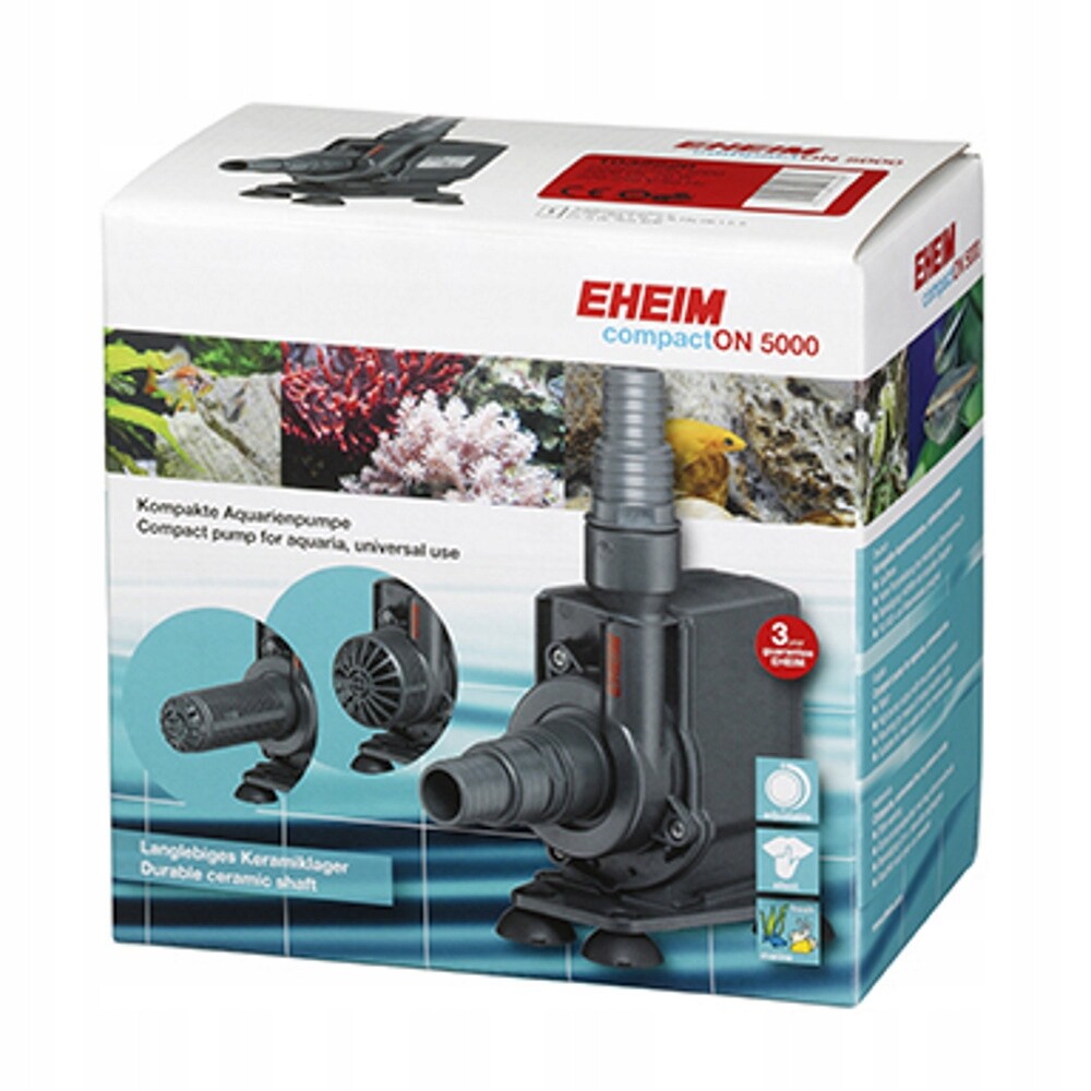 Výkonná Akvarijní Vodní Pumpa Eheim Compacton 5000 Pro Filtrační Akvárium
