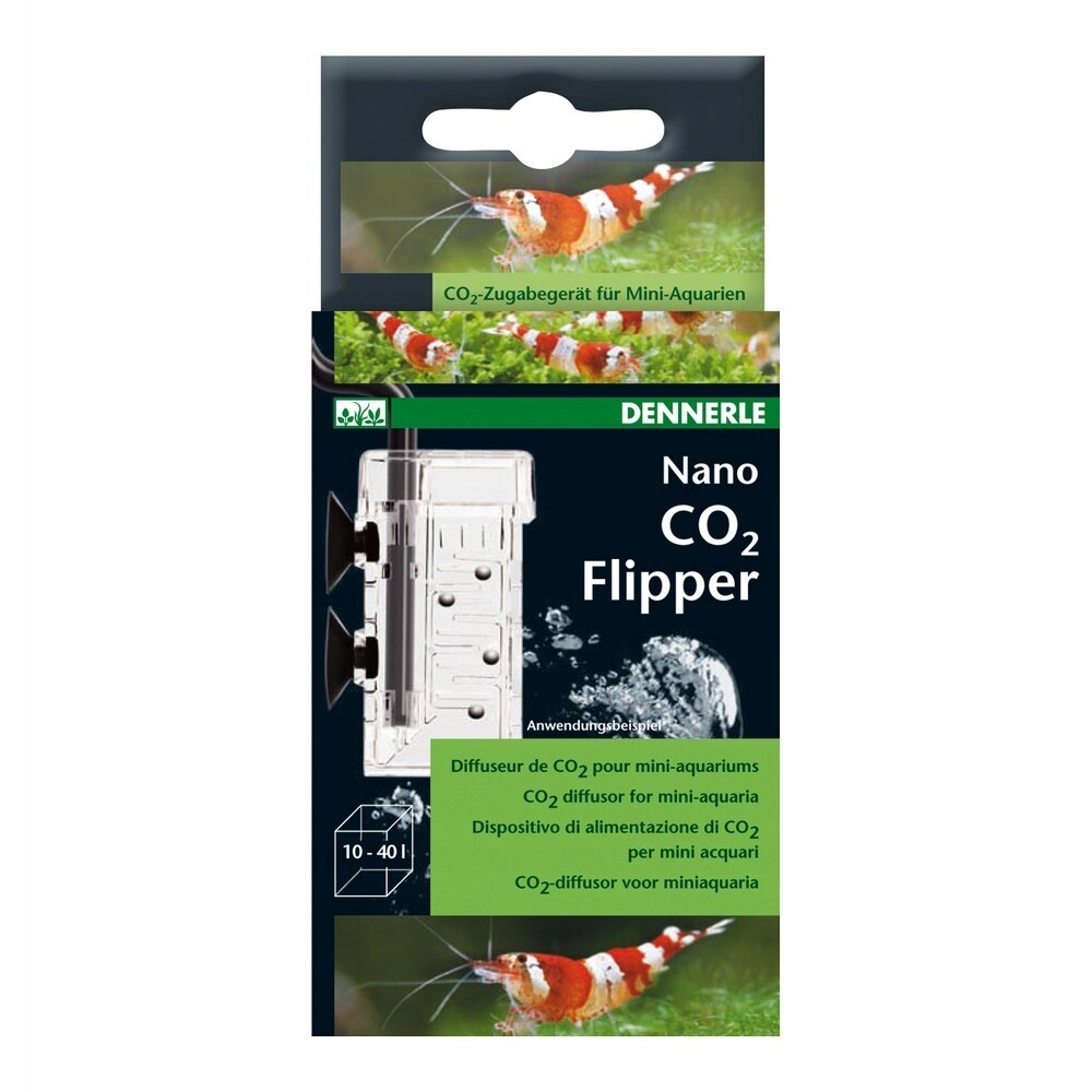 Reaktor CO2 Pro Akvárium Do 40 L Rostliny Růst Nano Flipper Dennerle