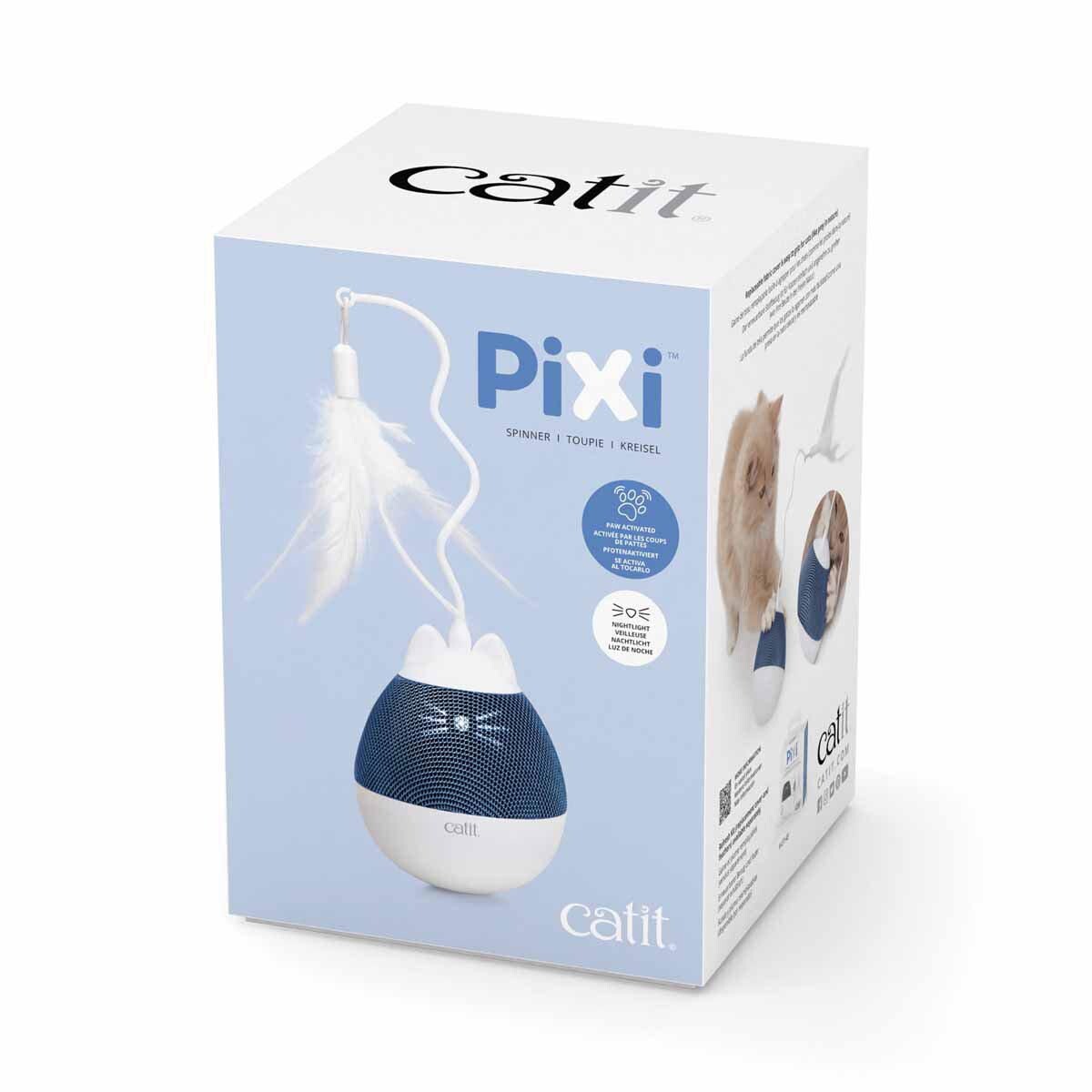 Catit Pixi Spinner Bílá+modrá