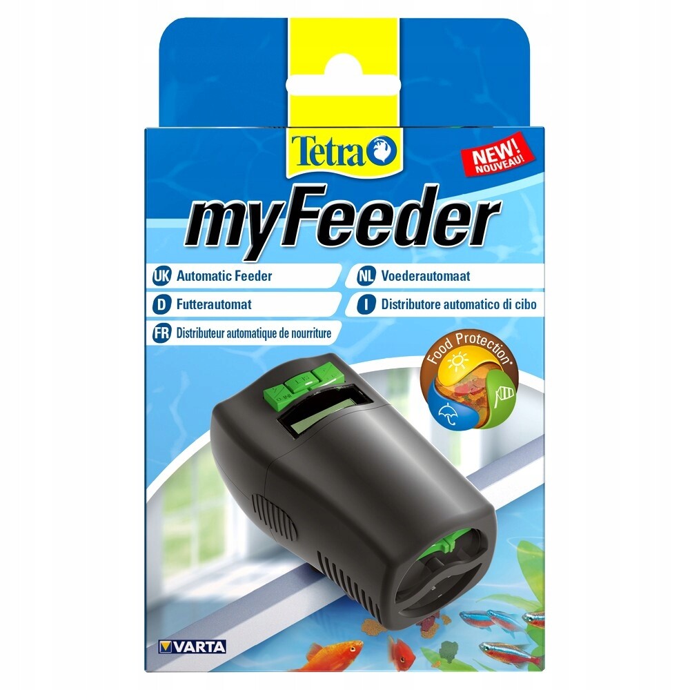 Automatický Krmítko Pro Krmení Akvarijních Ryb, Programovatelný Podavač