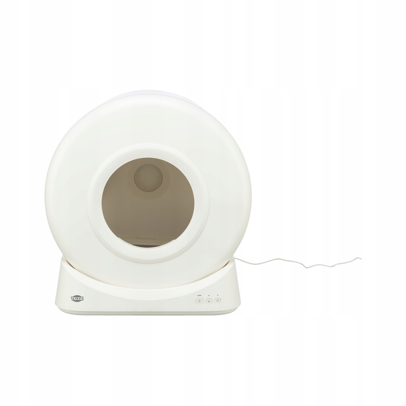 Automatická kočičí toaleta Smart Cat pro kočky bílá, 51 × 56 × 54 cm, s aplikací