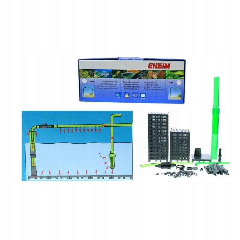 Tlakový Podštěrkový Filtr Eheim 3540 Akvárium S Obráceným Průtokem