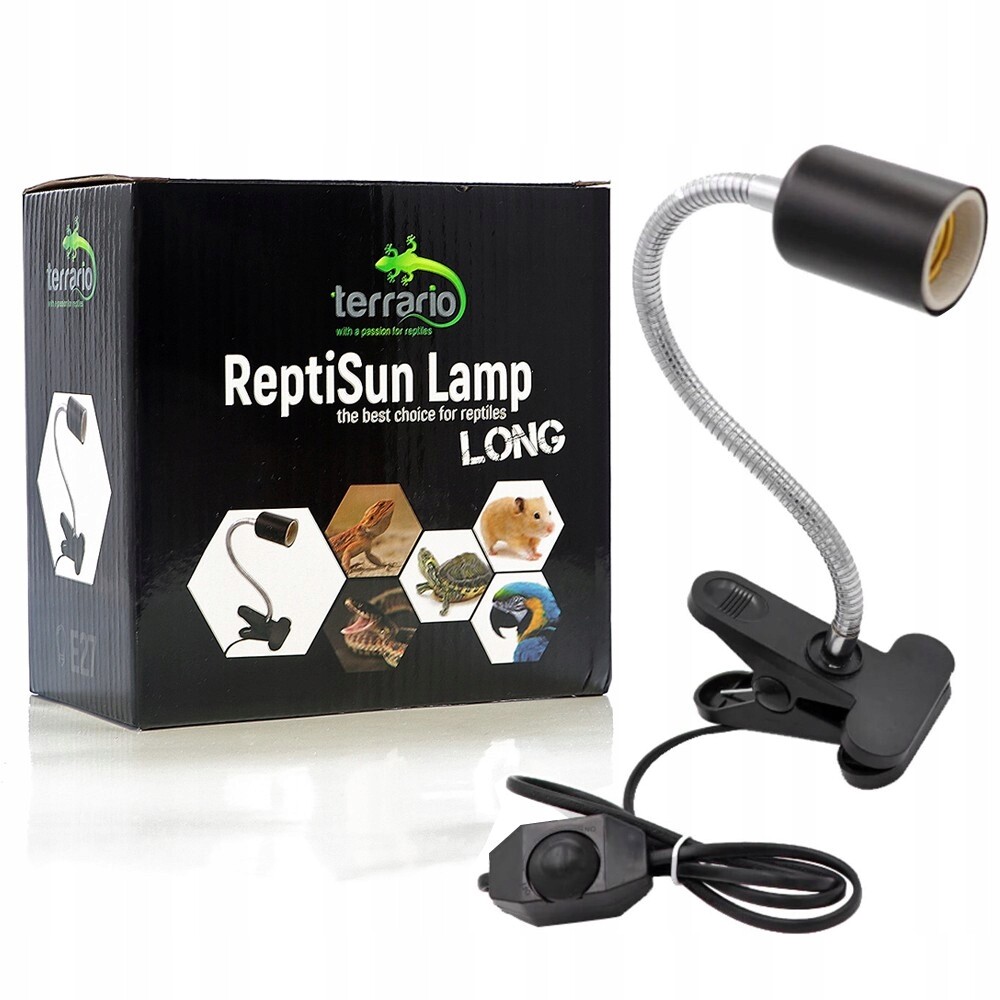 Lampa S Klipovým Úchytem, Ohýbací Rameno, Topné Žárovky E27 200W