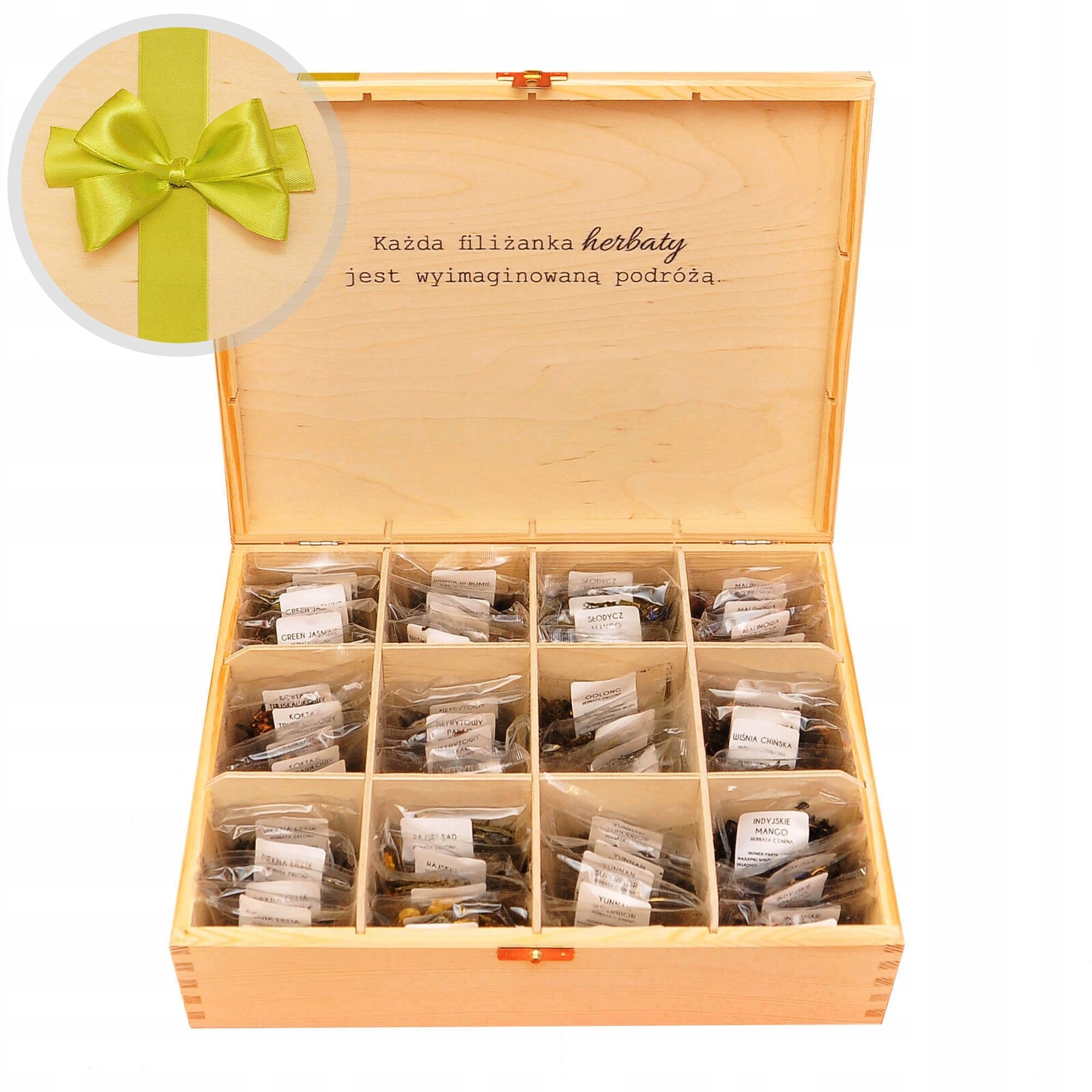 dárek krabička čajové soupravy Svátek matek 48 ks