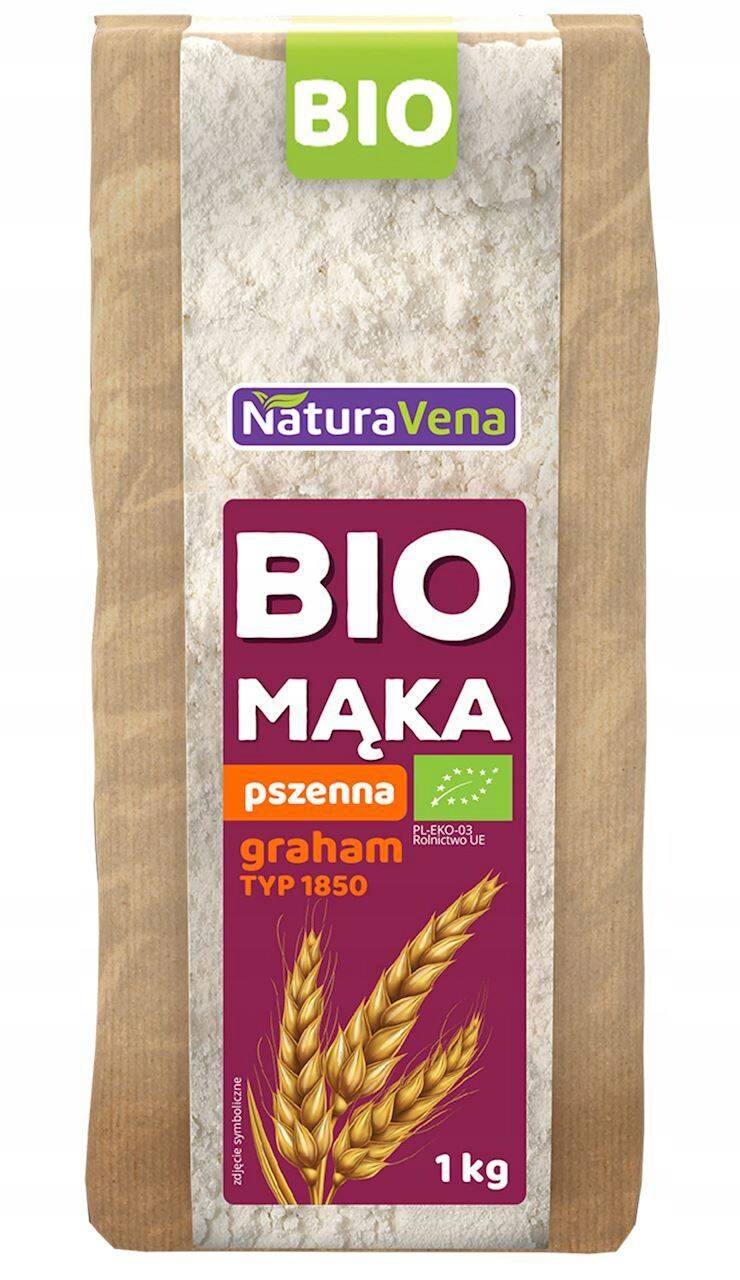 Pšeničná Mouka Graham Typ 1850 Bio 1 kg Naturavena