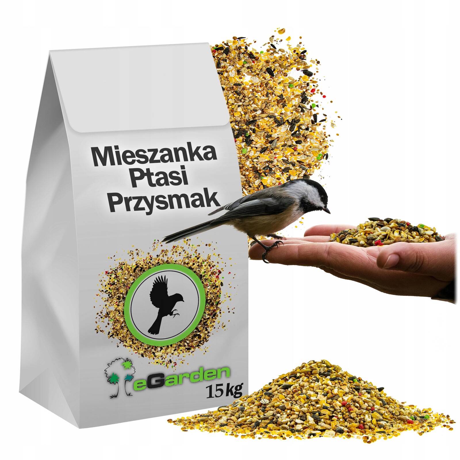 eGarden Pamlsek pamlsek 15 kg Krmivo Krmná Směs pro slunečnice