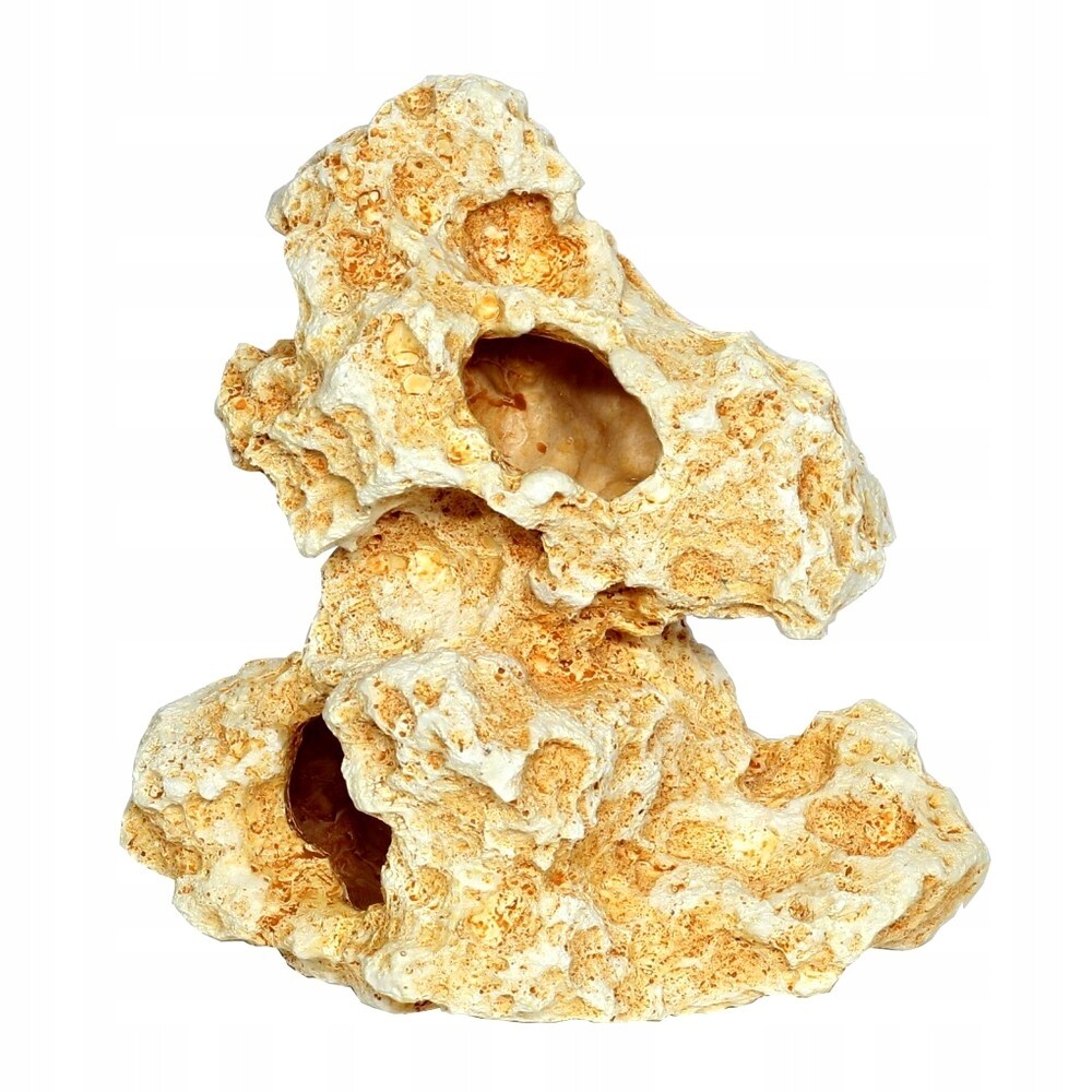 Dekorace Akvária Jeskyně Úkryt Světlý 19X15X20 CM