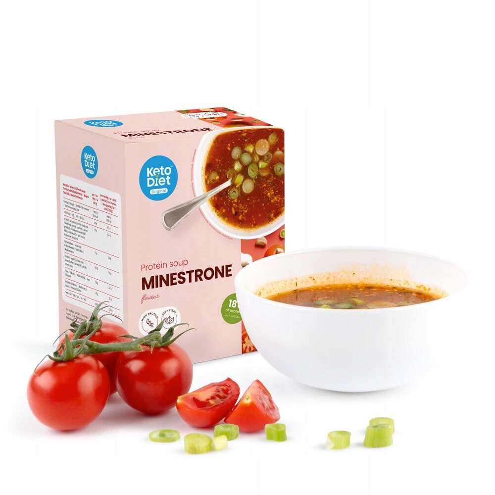 Proteinová polévka minestrone (7 porcí)