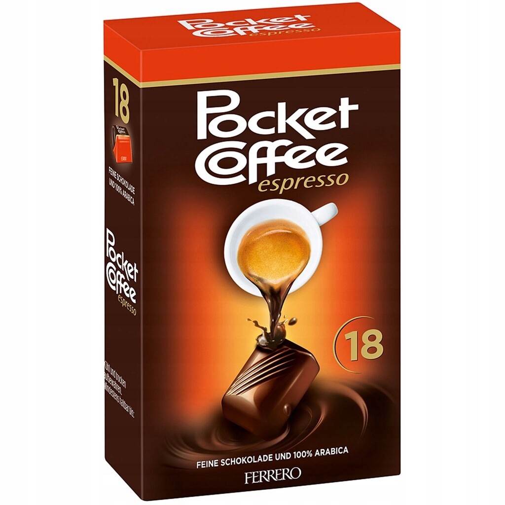 Ferrero Pocket Coffee Bonbóny 225 G 18 Ks.