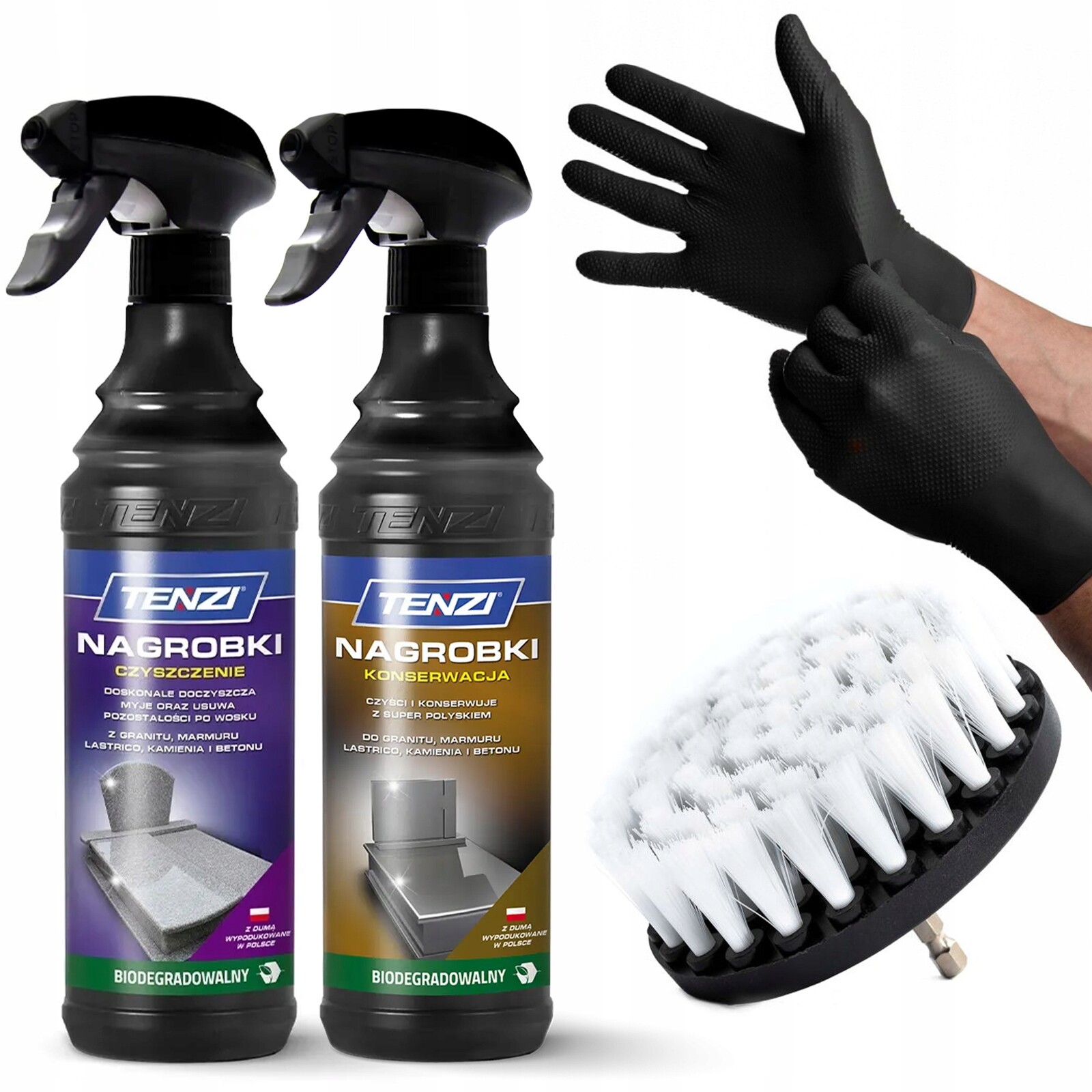 Tenzi Impregnace Náhrobků, Kartáč Na Rukavice