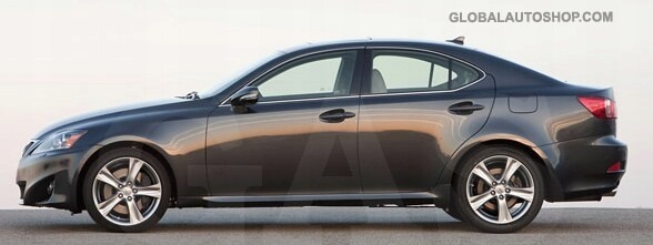 Lexus Is – Chromové lišty na boční dveře, chromované