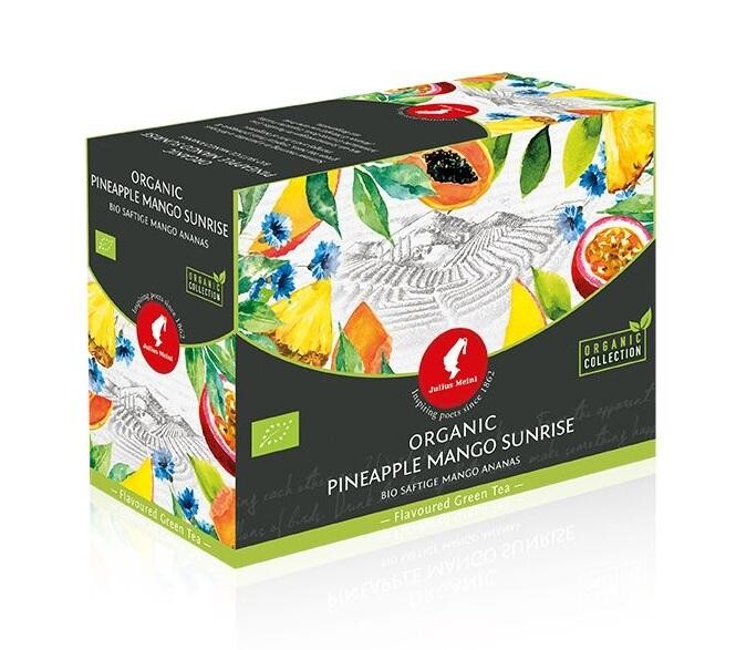 Zelený Čaj Bio Organický Mango Ananas Julius Meinl Sunrise 20x4 g