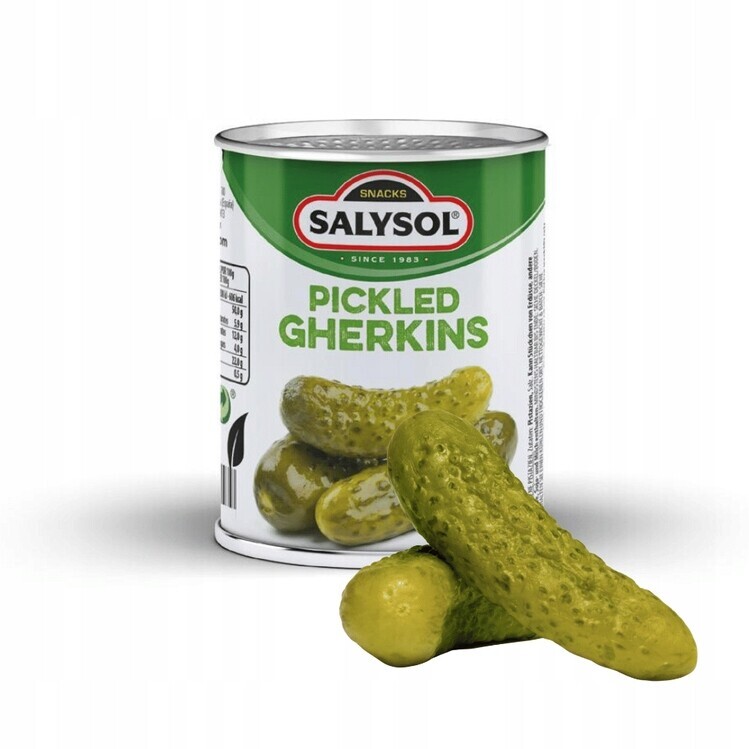 Salysol mini okurky plechovka 50g x 48 ks
