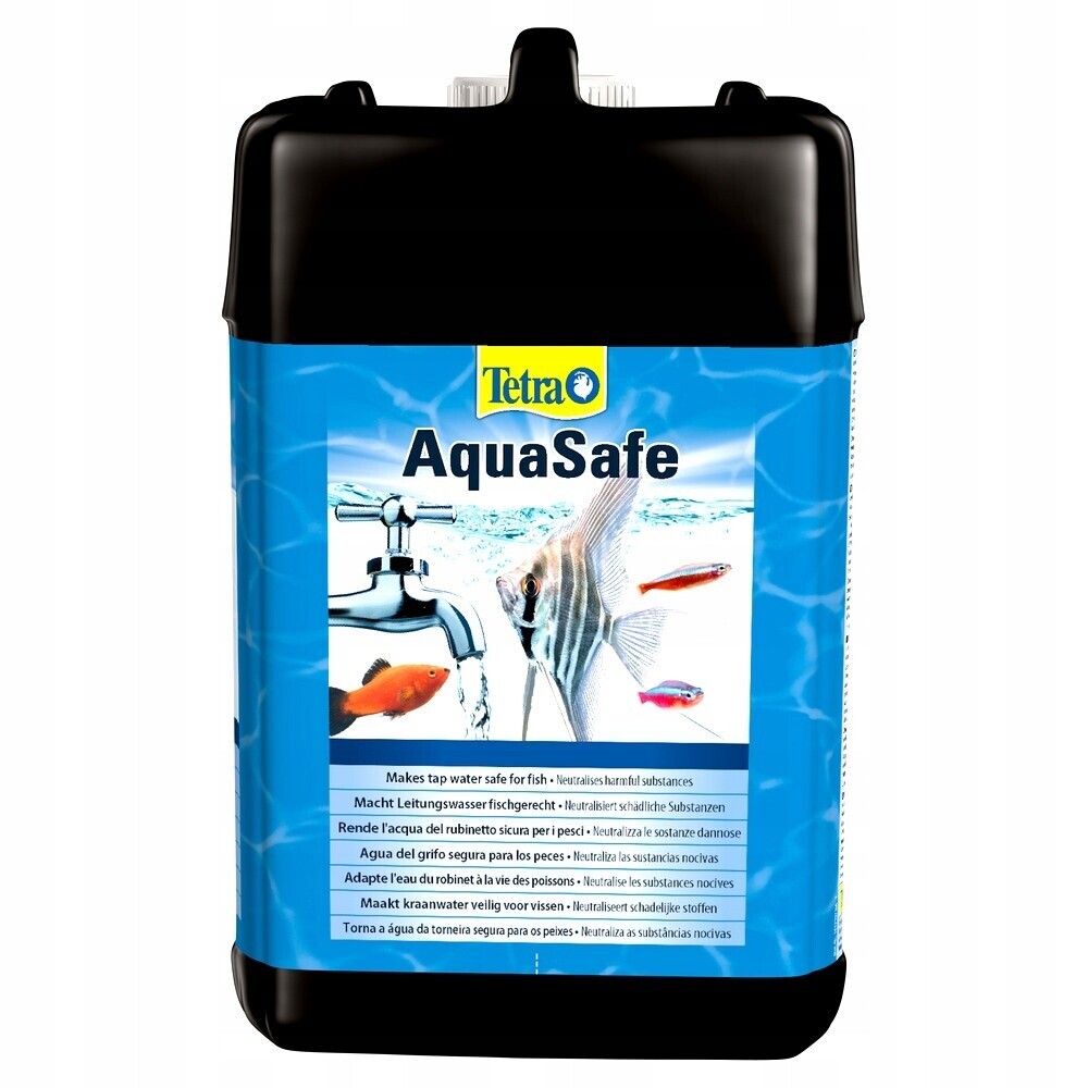 Přípravek Na Úpravu Vody Z Vodovodu Do Akvária Aquasafe Kapalina 5 L