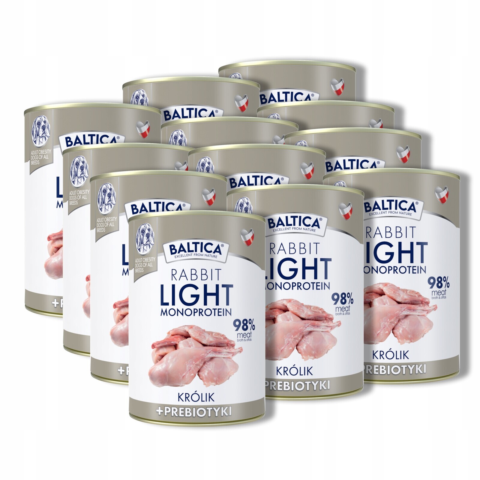Baltica Nutraceutic Rabbit Light 12x400 g pro kočky