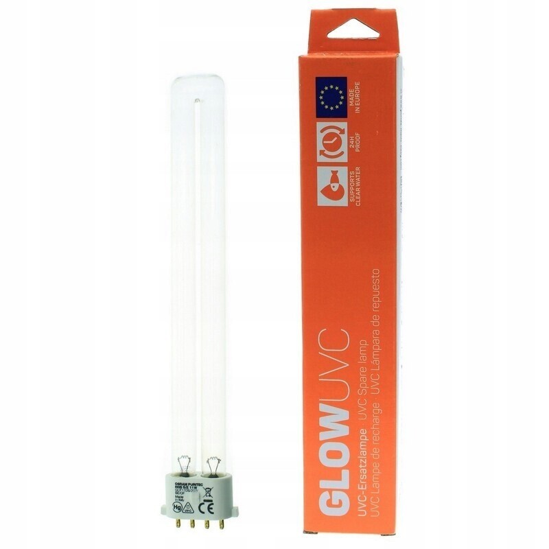 Uv-c Žárovka Do Akvarijního Sterilizátoru Eheim Glowuvc 11W Čistá Voda