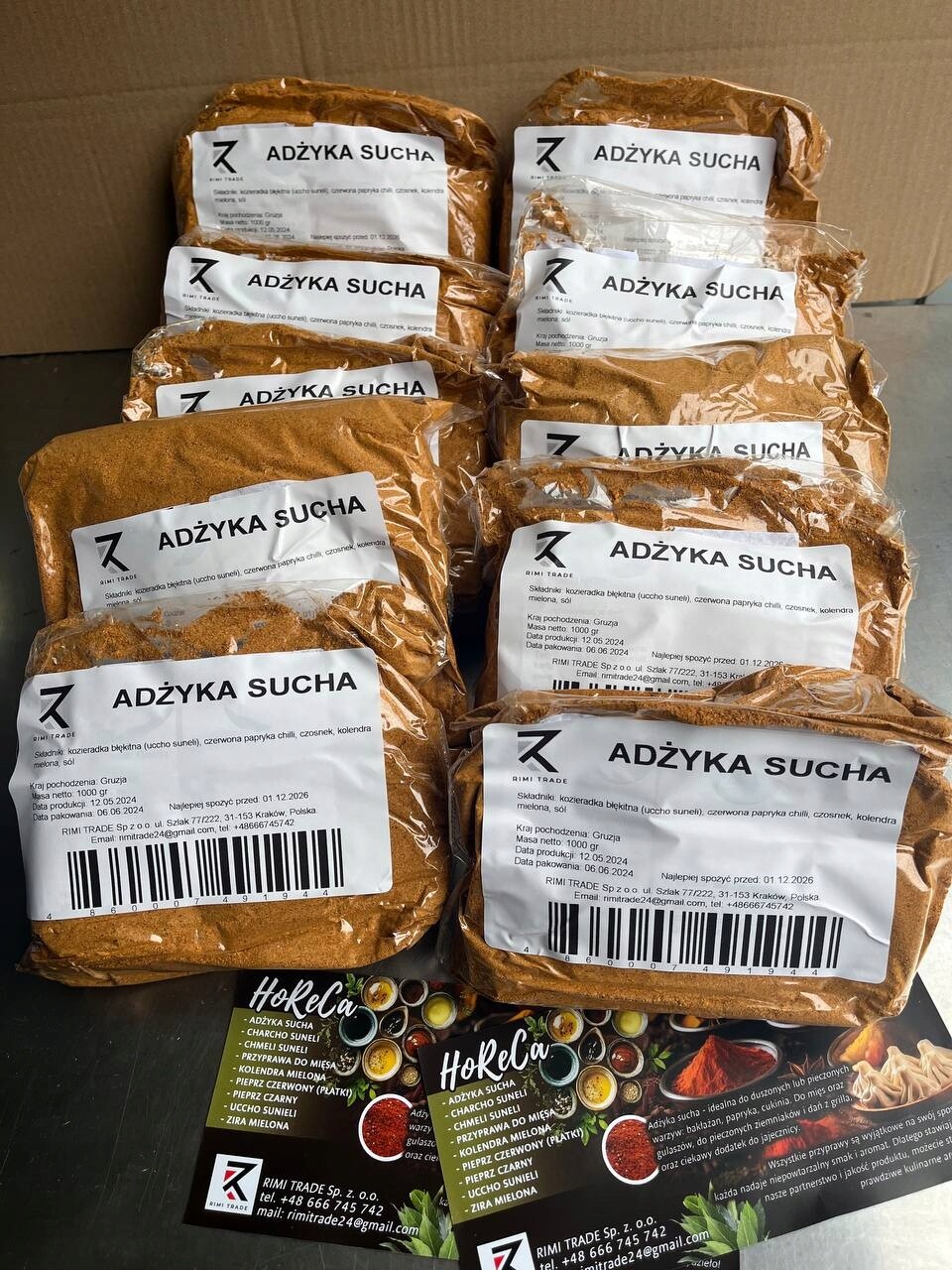 Adžika suchá ostrá (Adžika) 10 kg