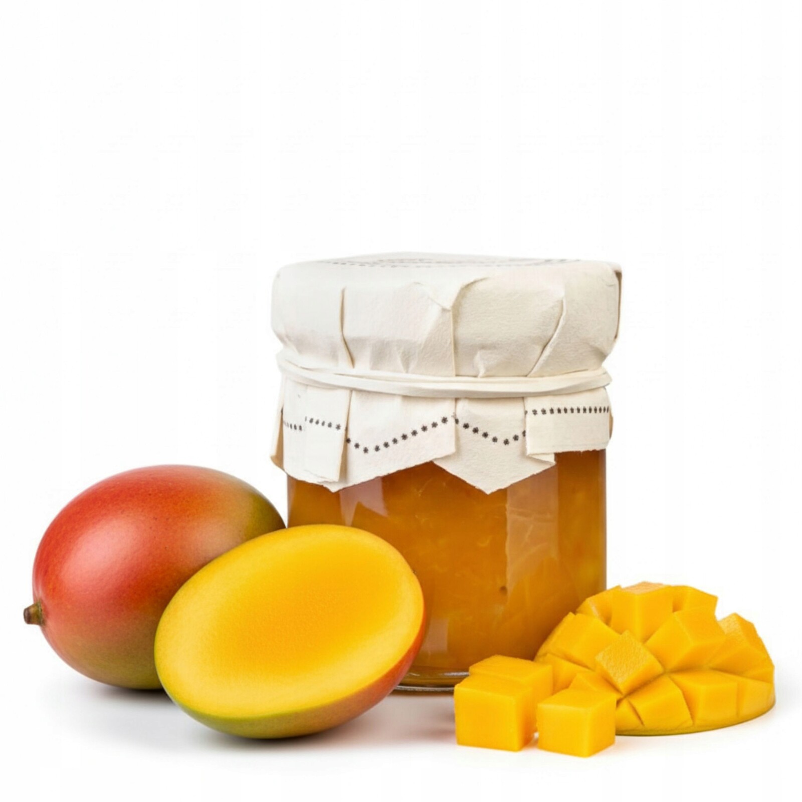 Sada 20 ks mangového Zavařenina 40g, mini hotelový catering, Svatební Hostina Dárek