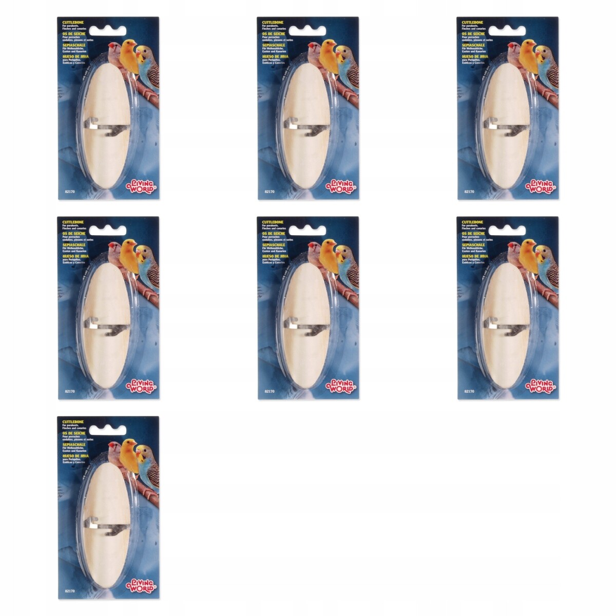 Kost Living World sépiová s držákem balení 7 ks