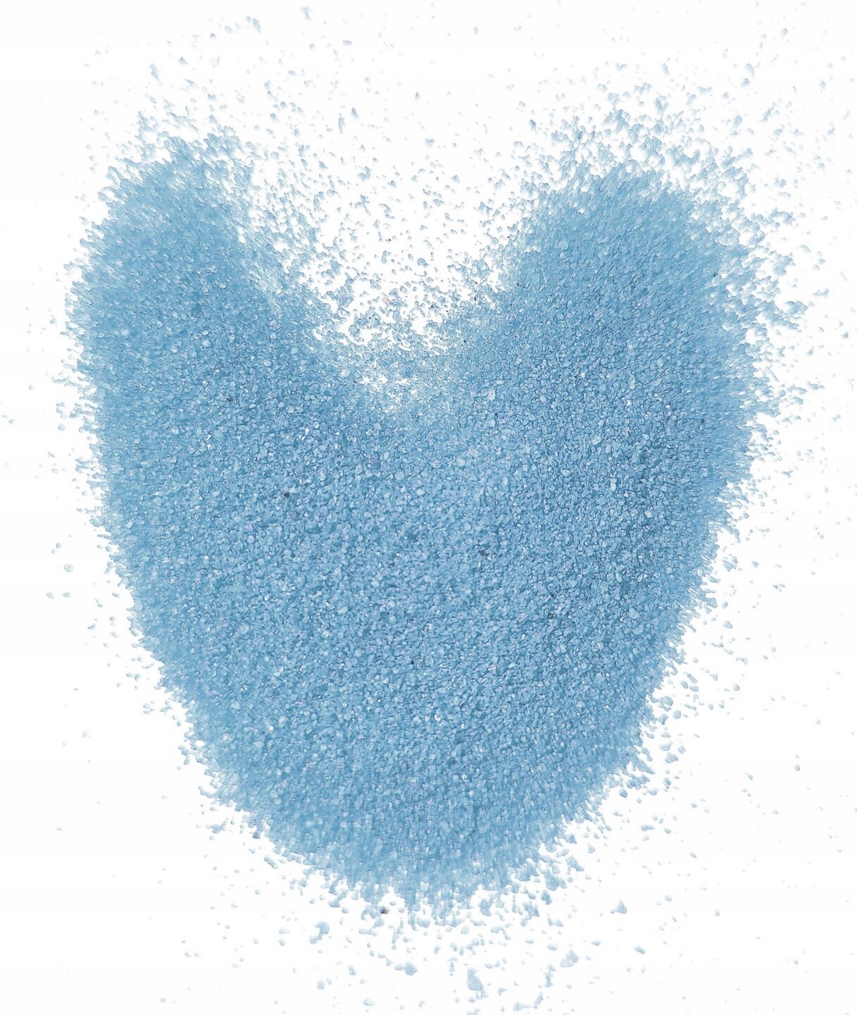 Dekorativní barevný písek Polský atestovaná barva Světle Modrá 24 Kg