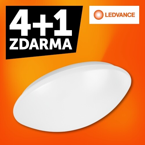 LED svítidlo LEDVANCE Surface Circular 250mm 13W/4000K neutrální bílá IP44 AKCE 4+1