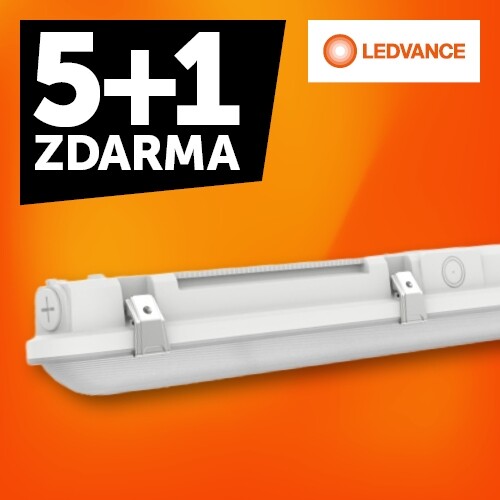 Zářivka LEDVANCE Damp Proof Combo 32W/26W/21W/16W 4000K/6500K IP66 1270mm AKCE 5+1