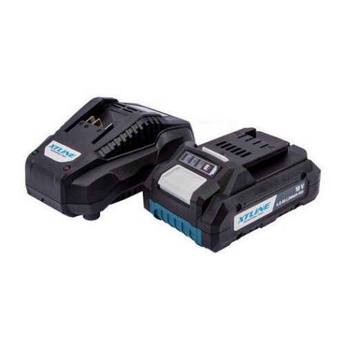 Aku baterie Li-Ion 18V 4Ah SAMSUNG + nabíječka 3.5A XTline XT102888