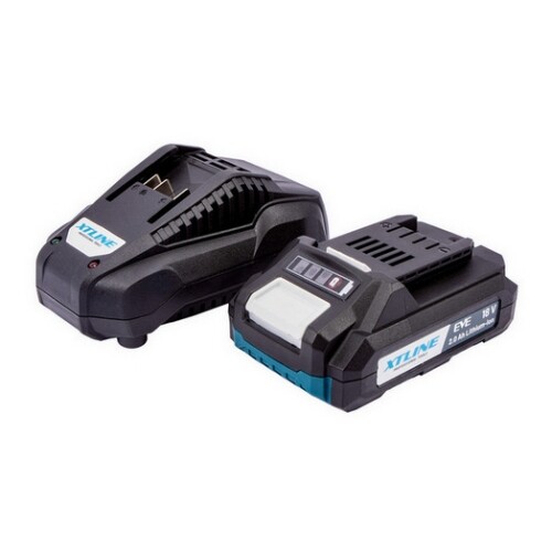 Aku baterie Li-Ion 18V 2Ah EVE + nabíječka 2.4A XTline XT102887